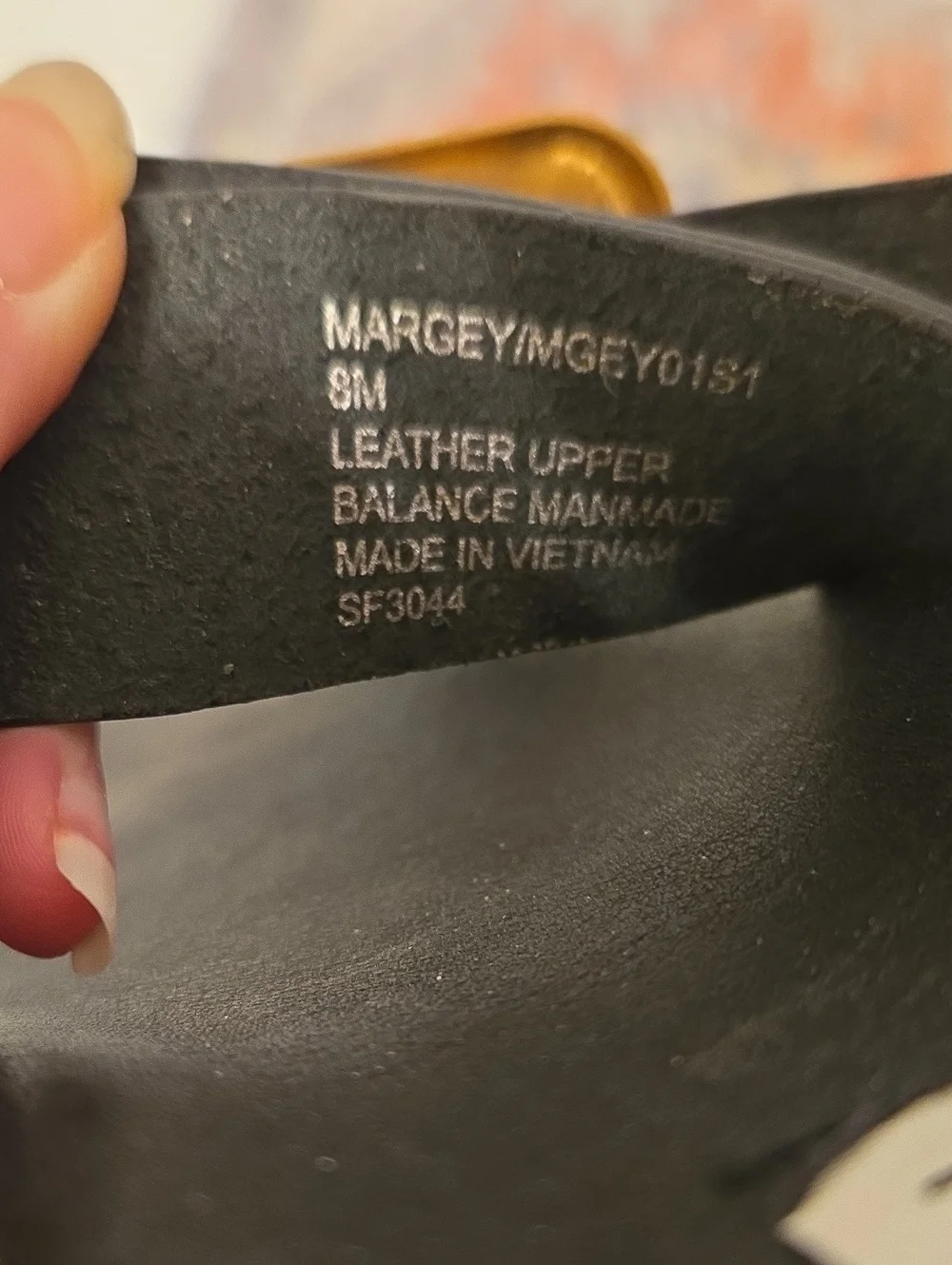 Steve Madden Leather Black Slide Sandals with Gold Buckles
